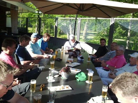 Golfaholics na afloop in Lauswolt