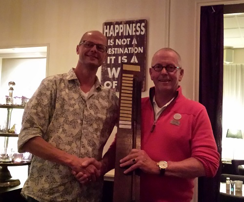 McCage pakt Golfaholics wisselbokaal 2014