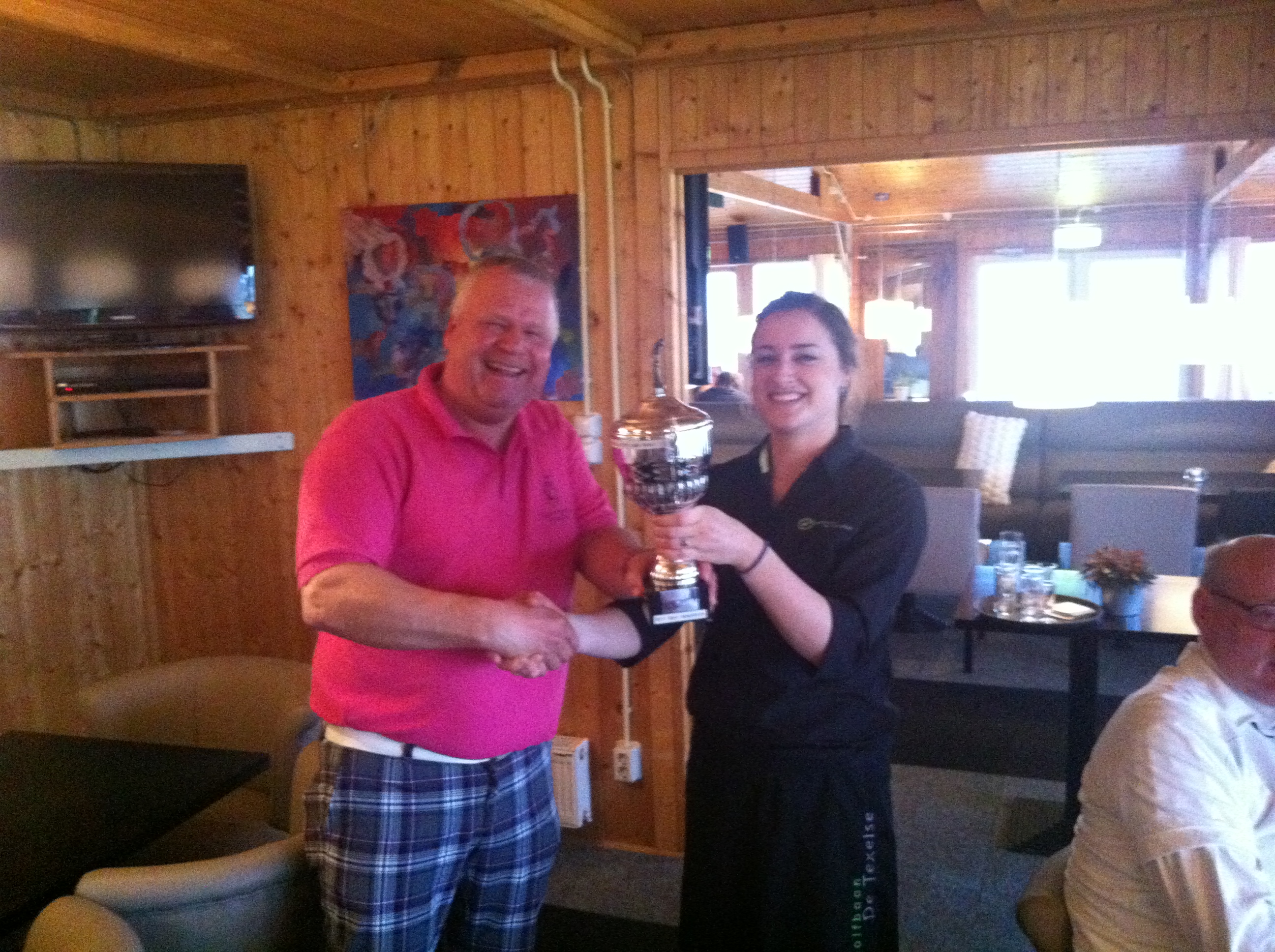 Mc Sam, na zwaar weekend Texel, aan kop Golfaholics Klassement