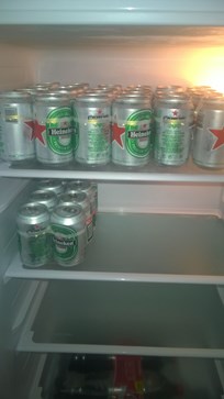 9. de voorraad Bier