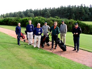 Deelnemers Golfaholics Schotland 2004