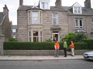 Tussenstop in Aberdeen