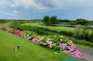 Zicht vanaf de dijk, De Zaanse Golfclub
