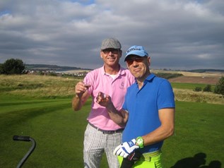 Whisky op Drumoig Golfcourse