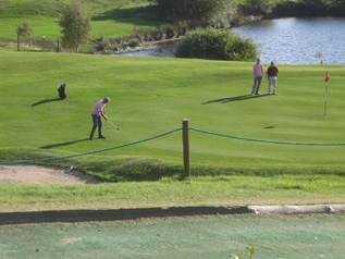 Hole 18, Drumoig Golfcourse
