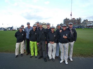 Golfaholics op St. Andrews