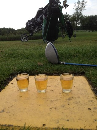 Golfaholics op Golfbaan Spaarnwoude